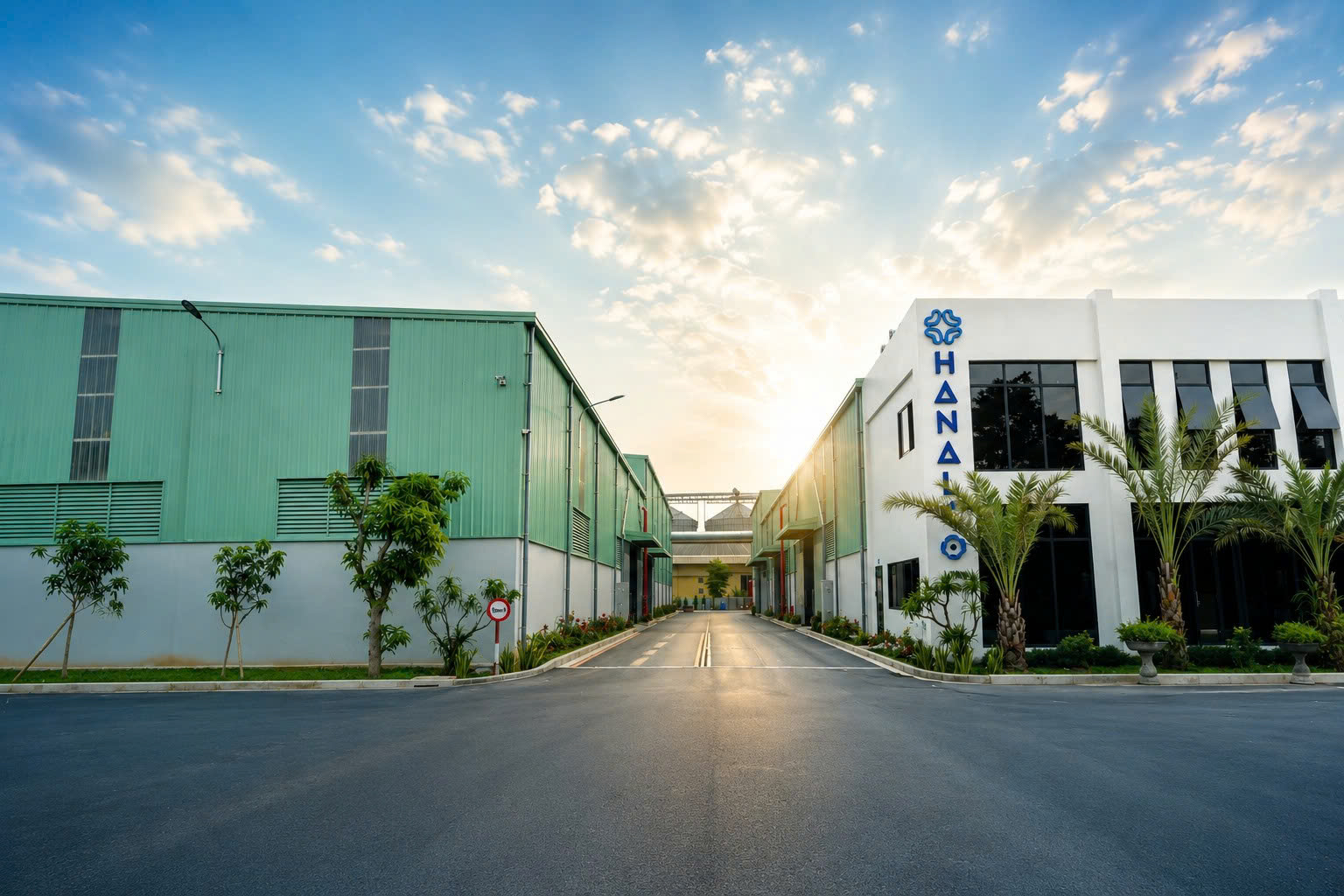 Khu nhà máy HANALCO ALUMIN